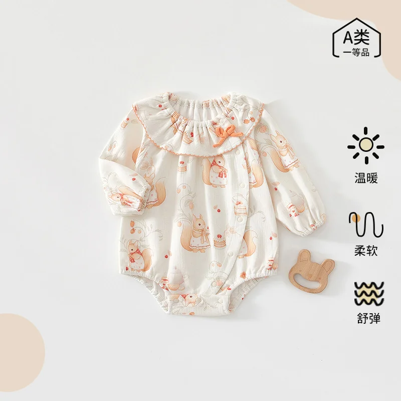 Infant and toddler crawling suit