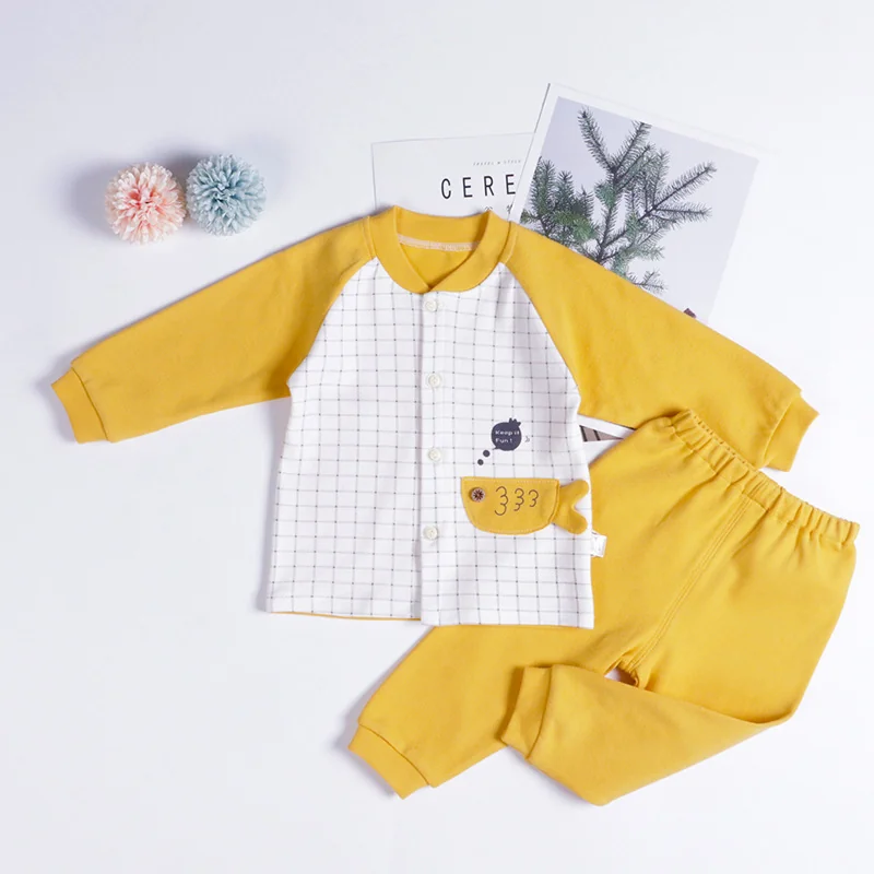 Spring long Johns and long Johns for infants and toddlers made of cotton and wool