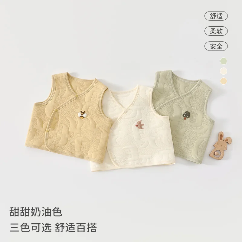 Infants, toddlers, spring and autumn vests