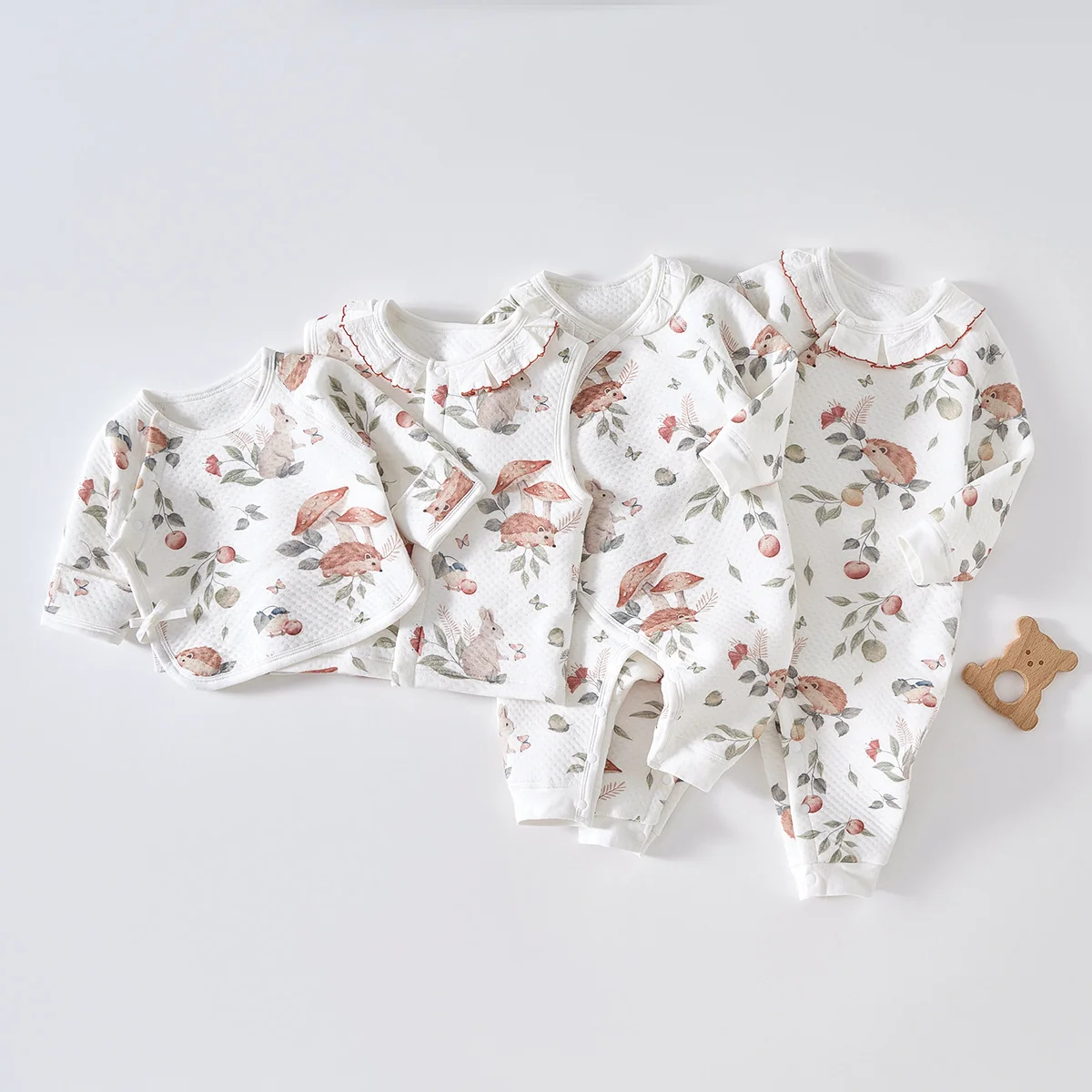 Pure cotton for infants and toddlers in spring and autumn