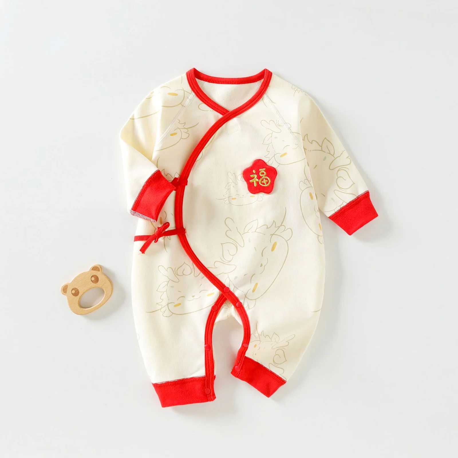 Thin, pure cotton summer clothes for infants and toddlers