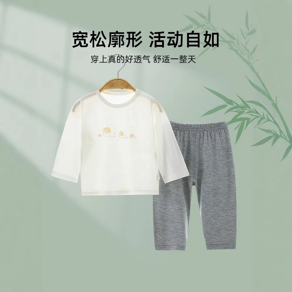 Thin summer home wear for infants and toddlers