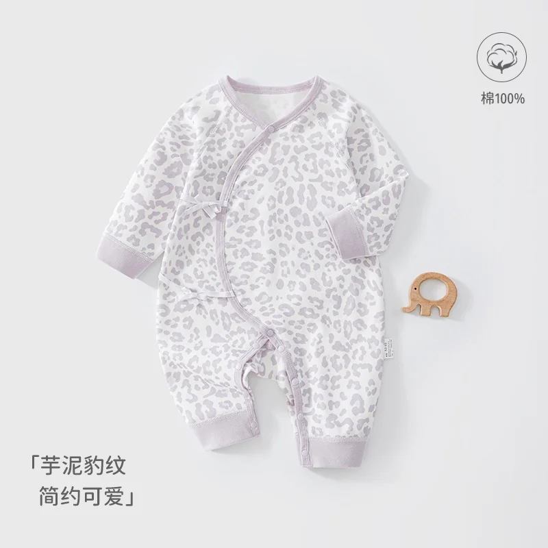Pure cotton clothes for infants and toddlers in autumn and winter