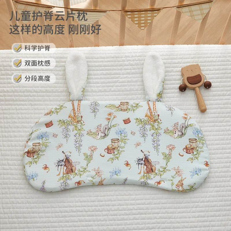 Infant and toddler pillows made of pure cotton