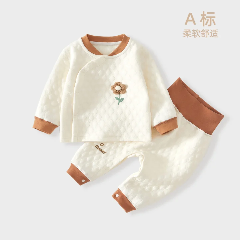 Girls' cotton-padded clothes for autumn and winter