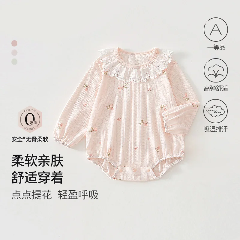 Thin summer crawling clothes for girls
