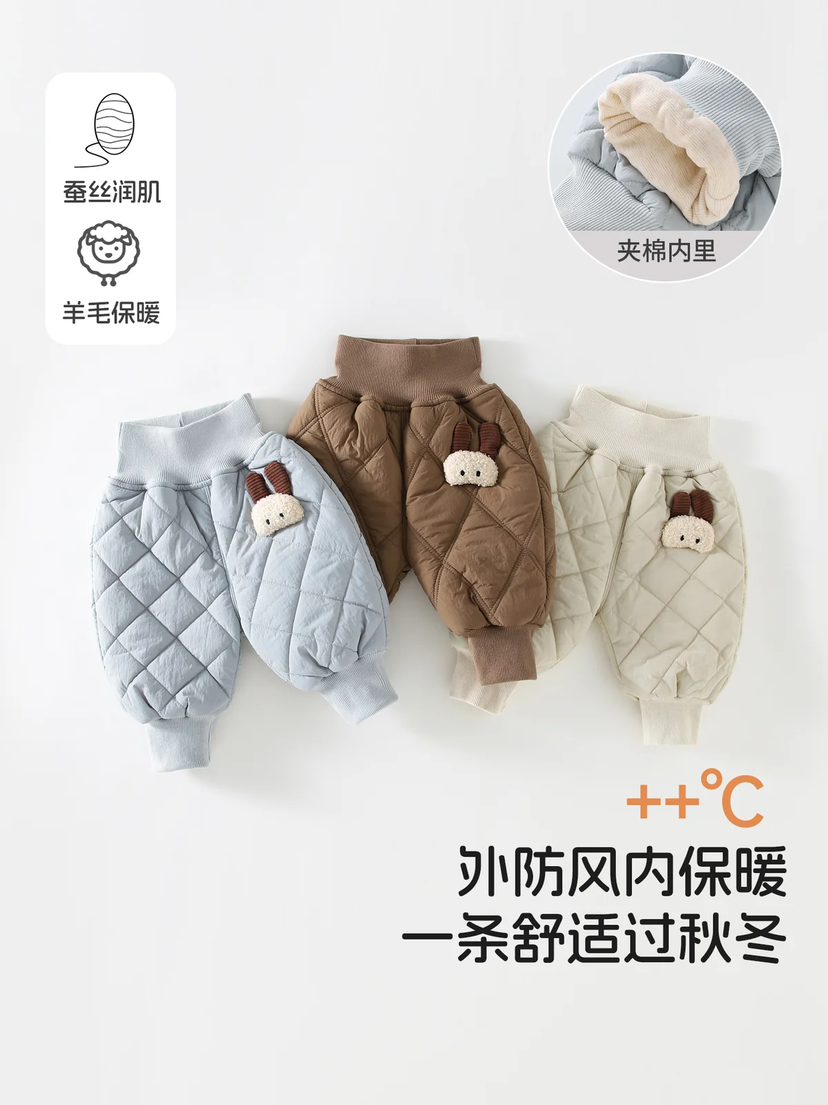 Cashmere, silk and cotton
