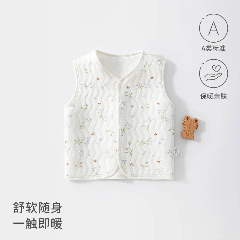 Thin vests for infants, toddlers, spring and autumn