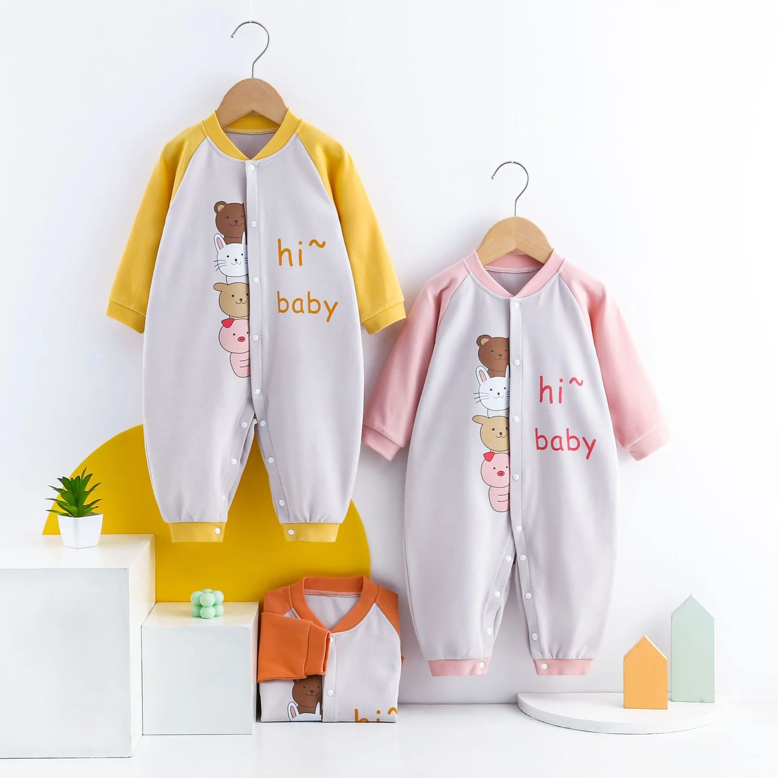 Infant and toddler autumn crawling clothing