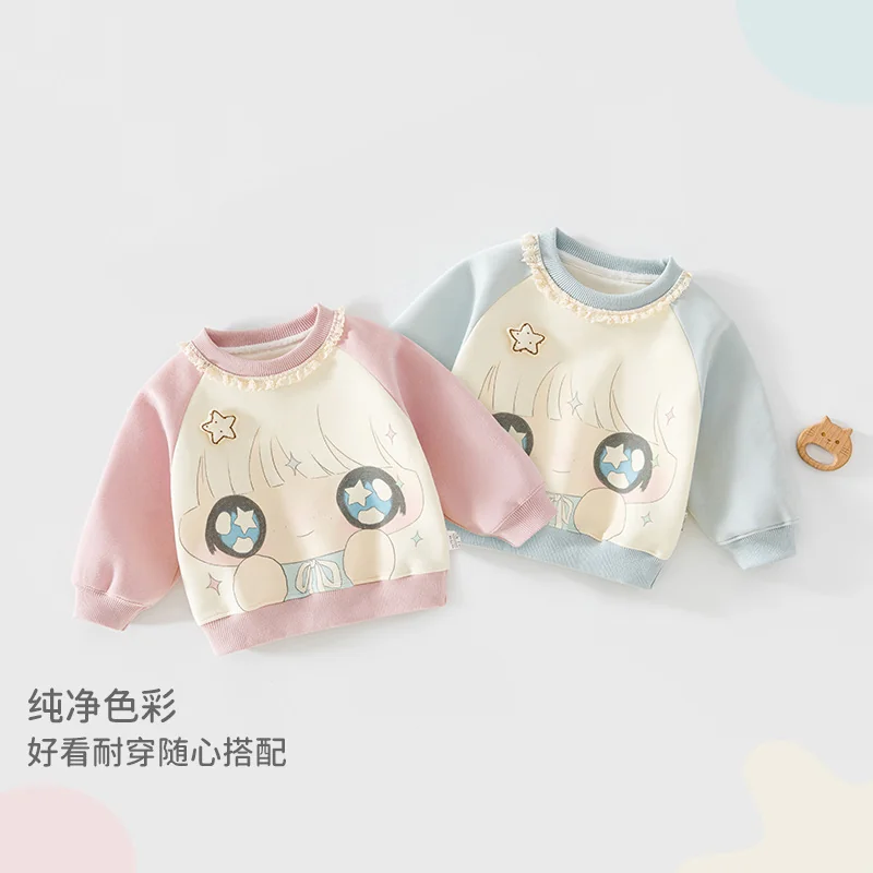 Girls' autumn sweatshirt