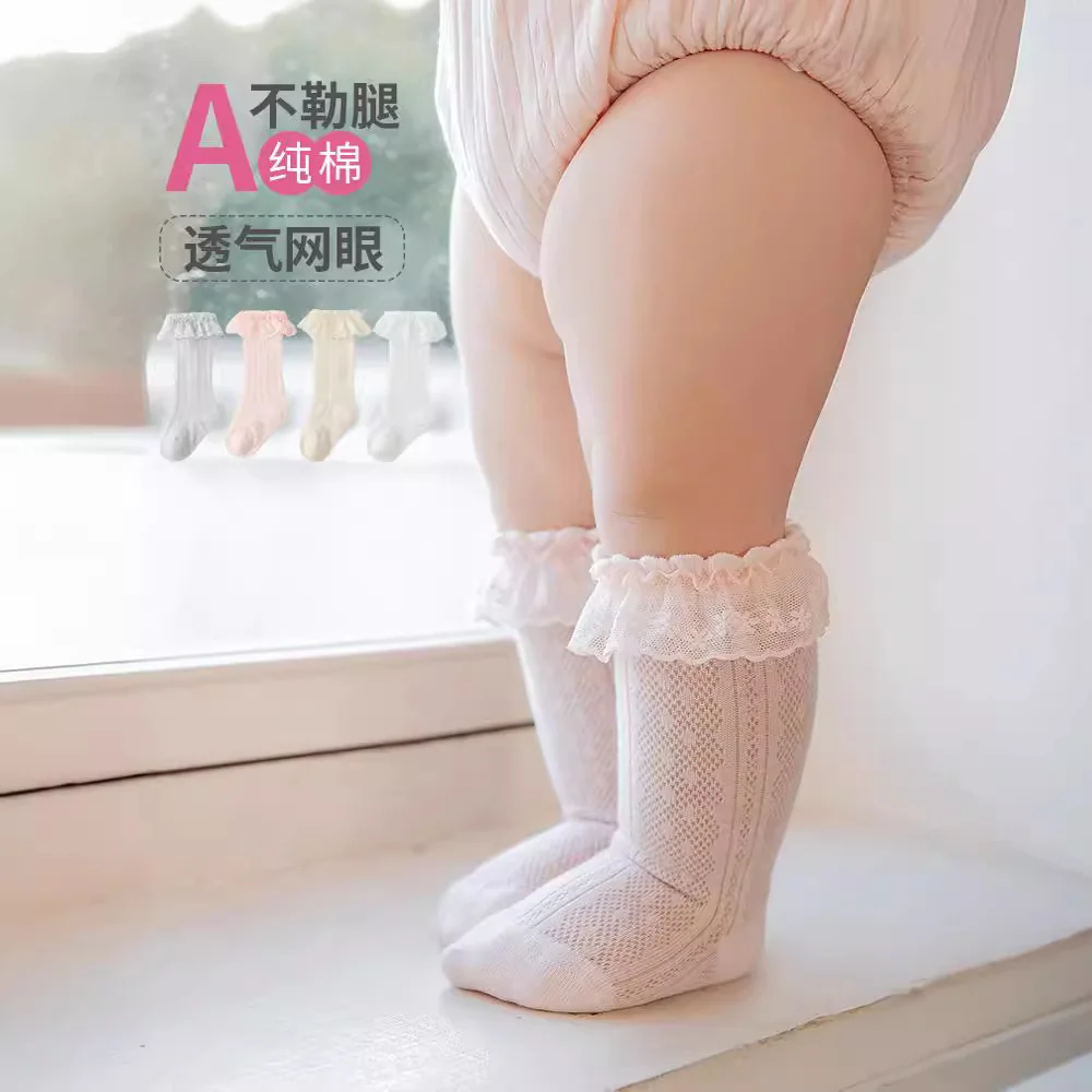 Thin summer socks for girls