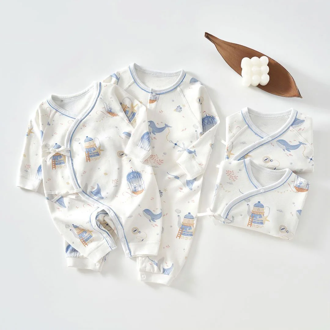 Pure cotton for infants and toddlers in autumn and winter