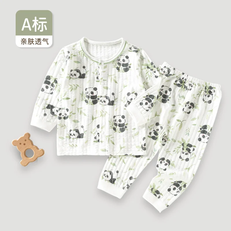 Summer underwear set for girls, pure cotton thin style