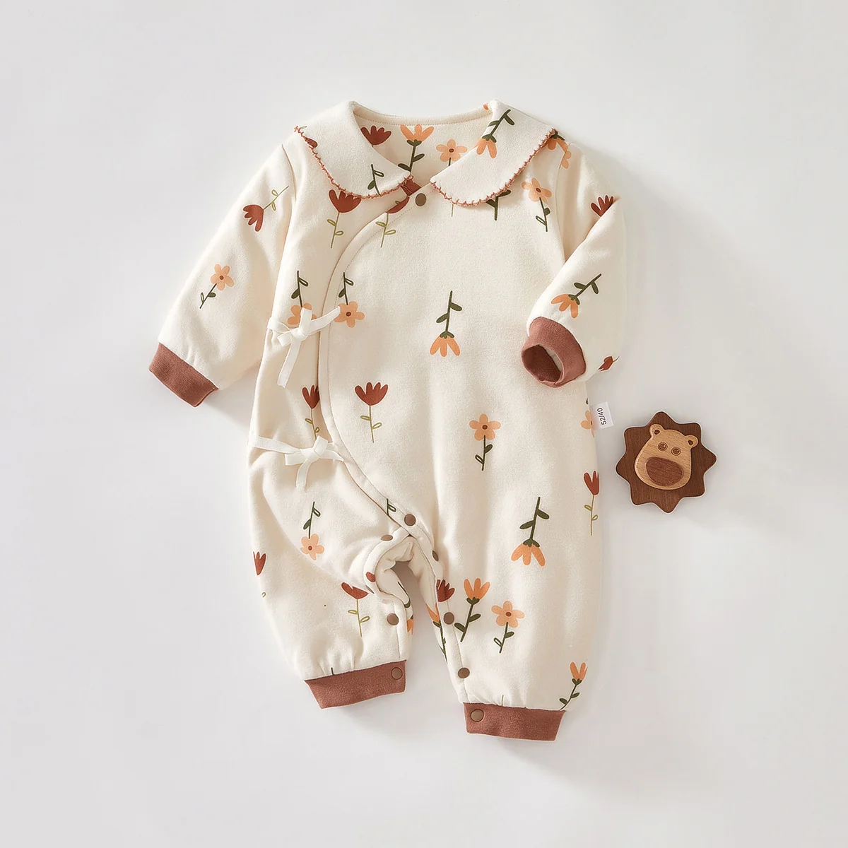 Thickened cotton padding for infants and toddlers in autumn and winter
