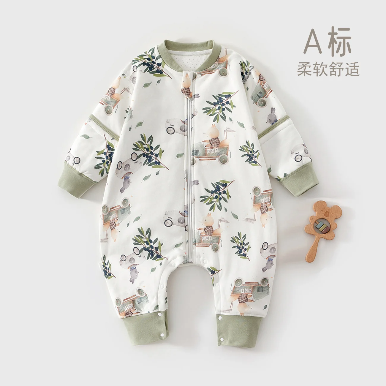 Sleeping bag for infants and toddlers in spring and autumn
