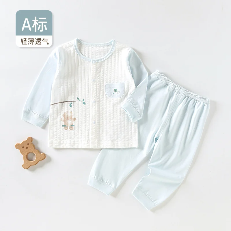 Pure cotton summer home wear for infants and toddlers