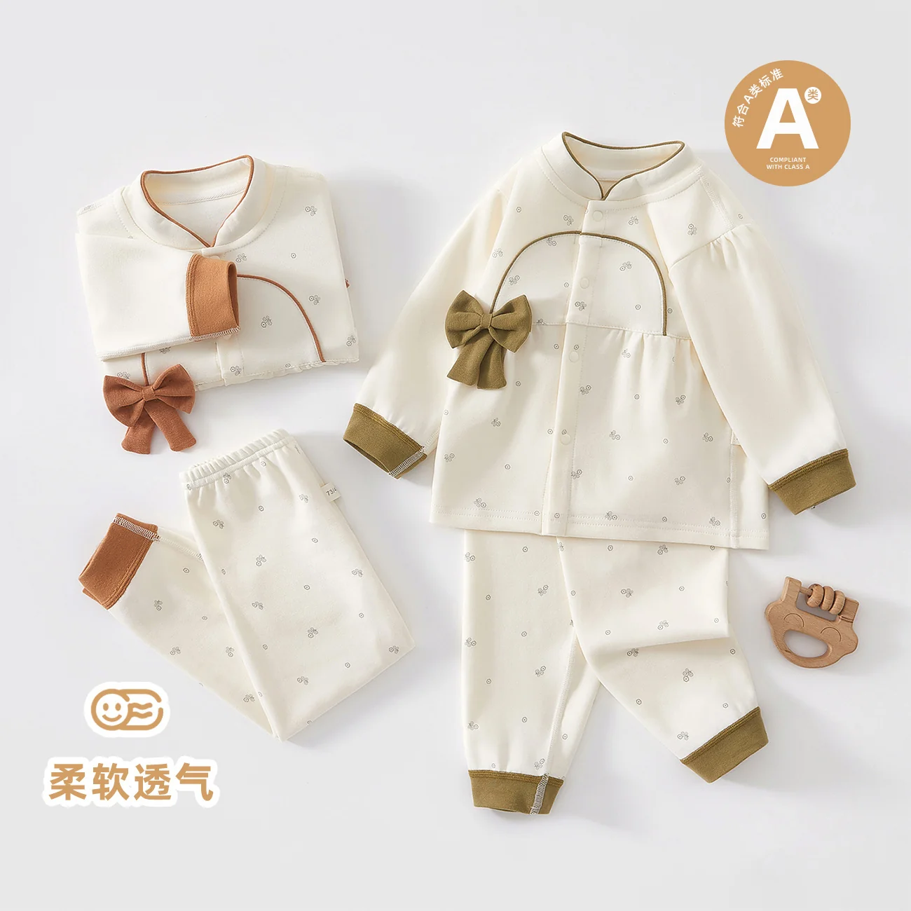 Class A cotton for girls' autumn suit