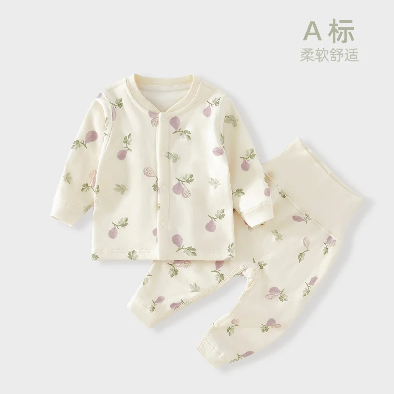 Infant and toddler autumn and winter set with cotton padding