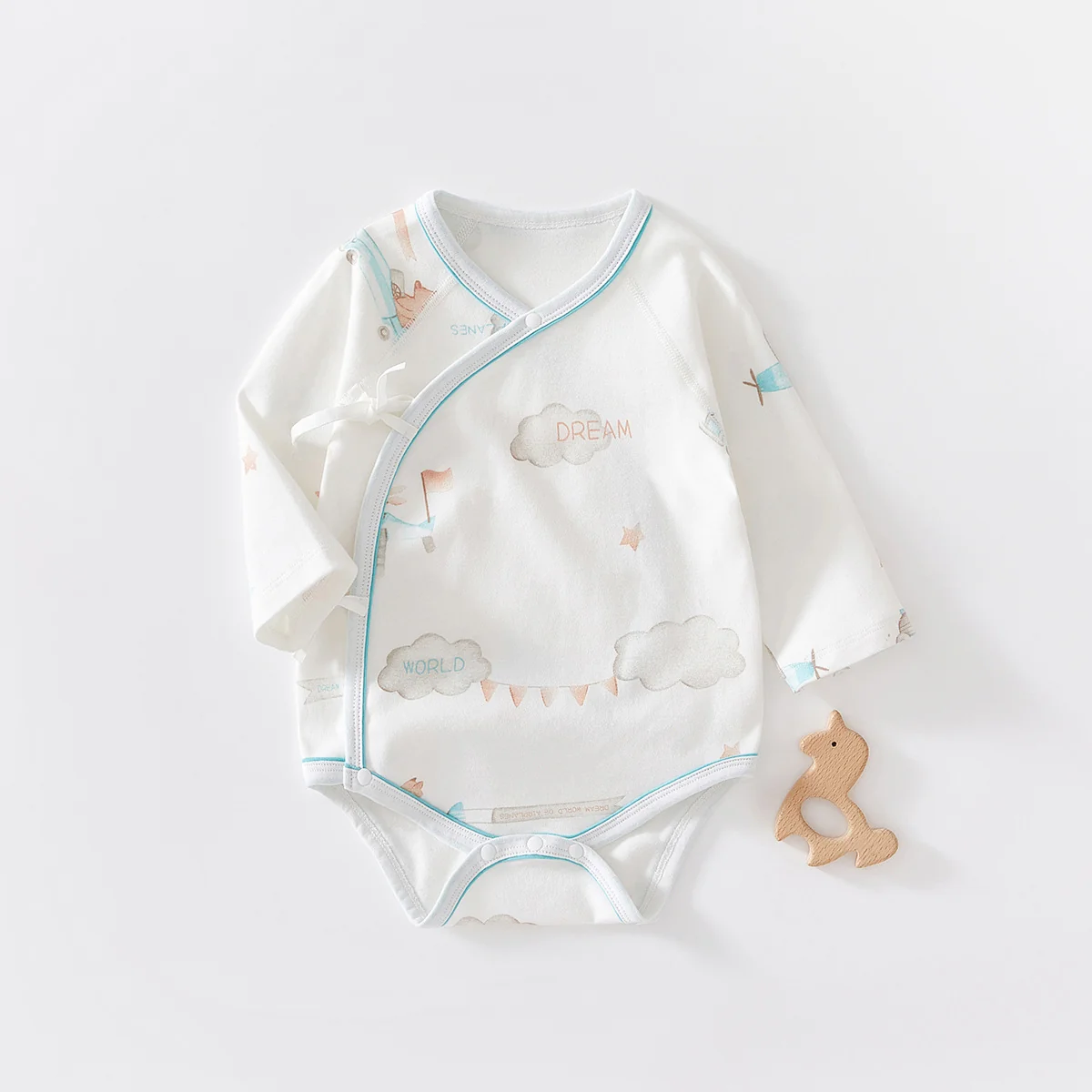Summer triangular Hag thin pure cotton for infants and toddlers