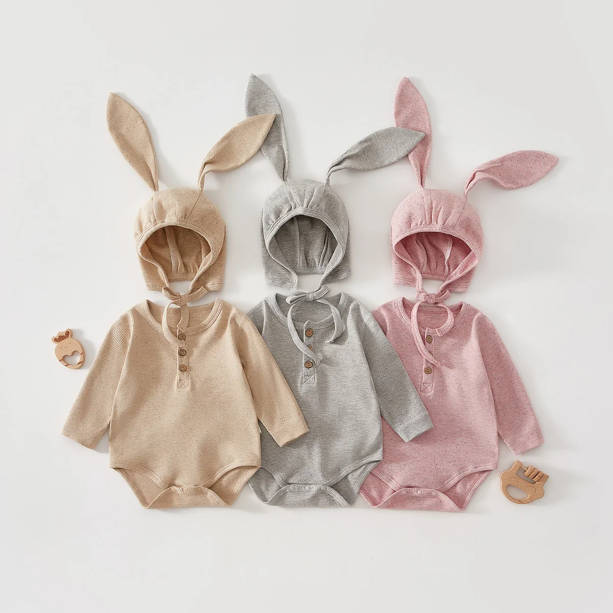 Spring crawling suits for girls