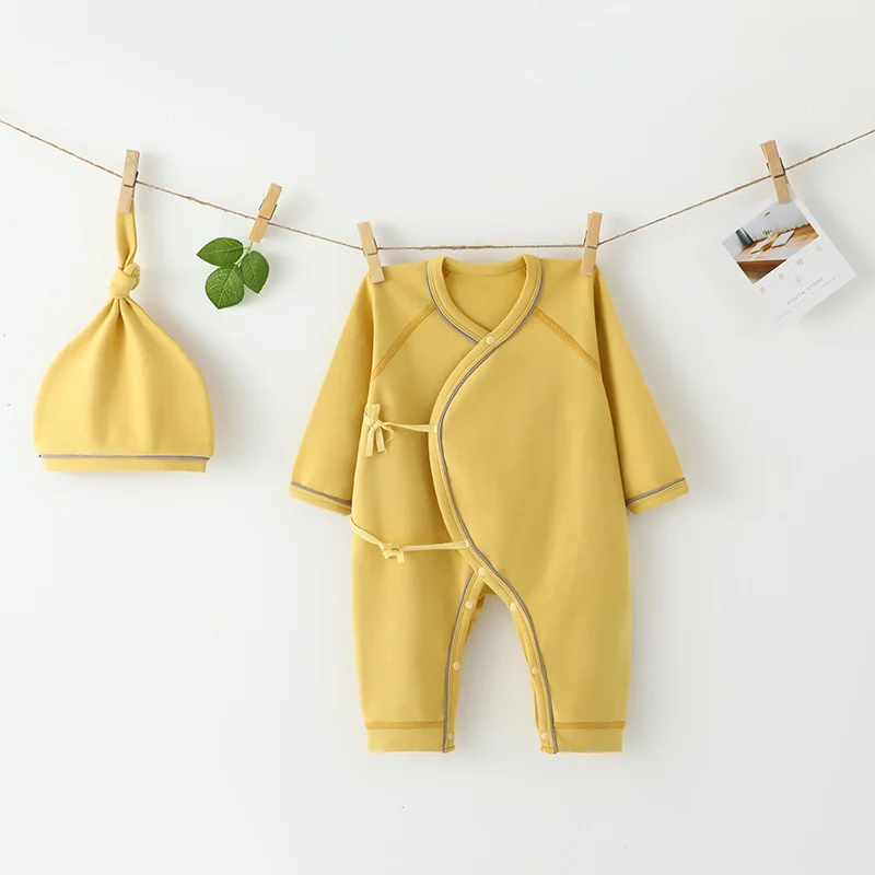 Spring and autumn crawling clothing for infants and toddlers