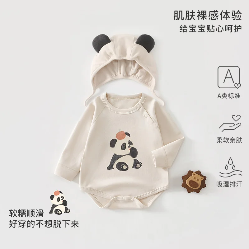 Infant and toddler autumn crawling clothing