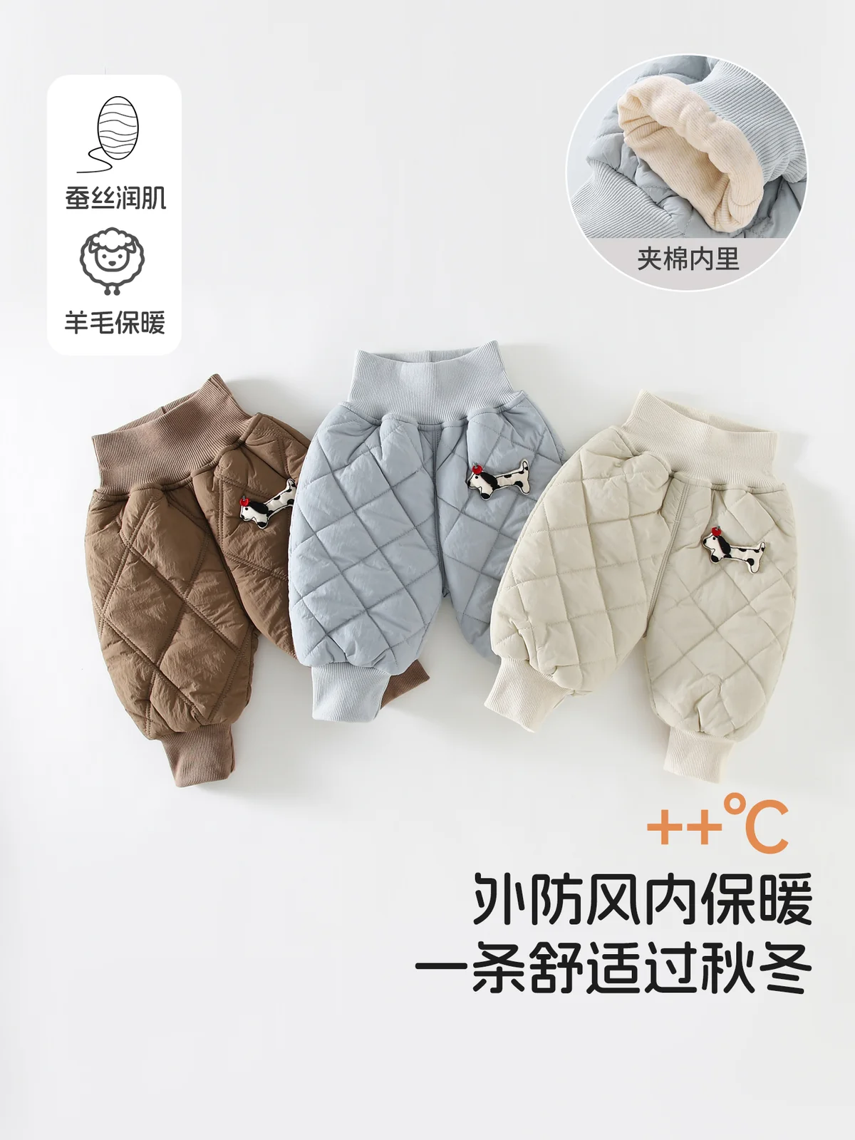 Cashmere, silk and cotton