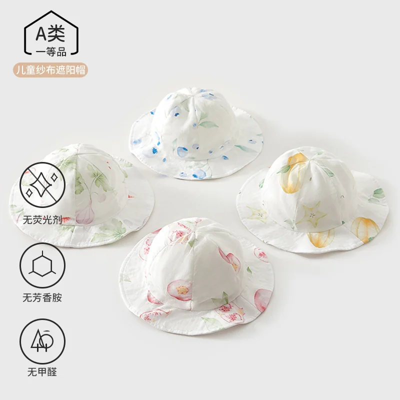 A thin summer hat for girls