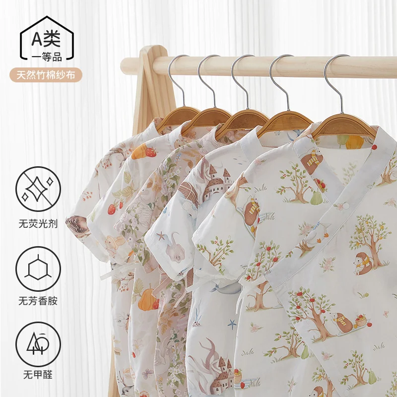 Thin summer jumpsuits for infants and toddlers