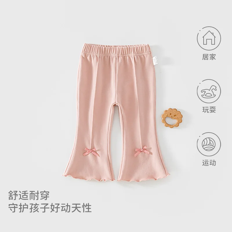 Spring and autumn trousers for girls