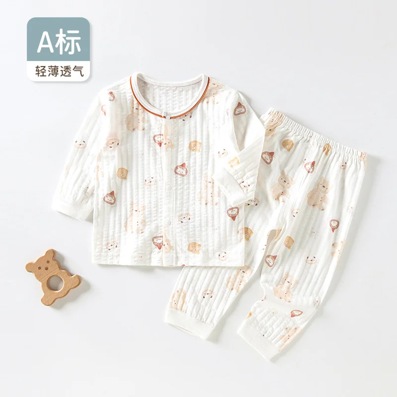 Summer home wear for girls, thin and pure cotton