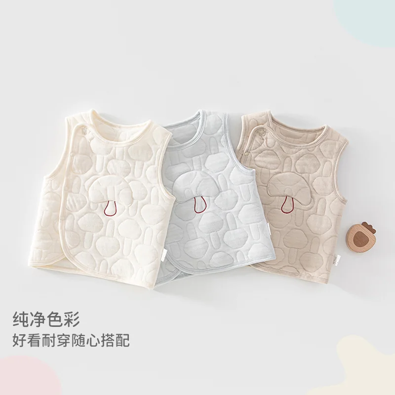 Infants, toddlers, spring and autumn vests