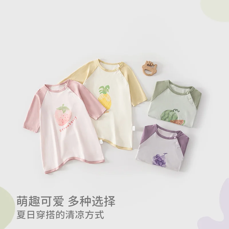 Summer pajamas for infants and toddlers
