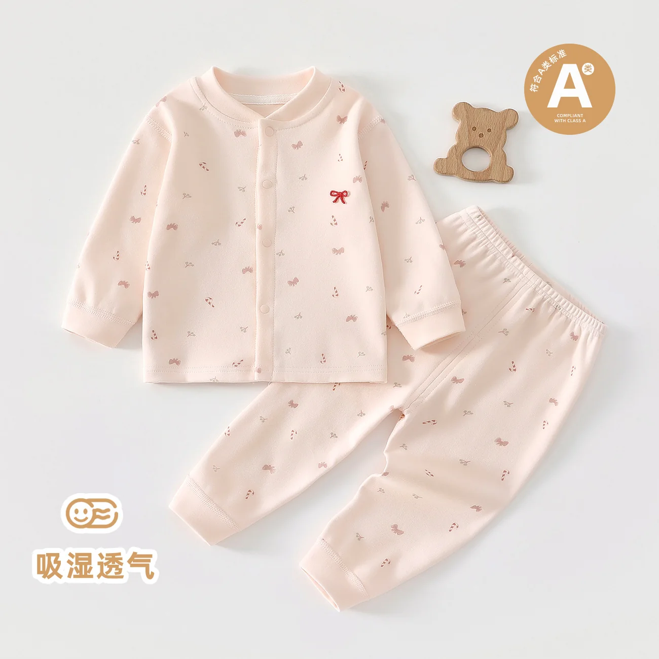 Girls' autumn suit made of pure cotton