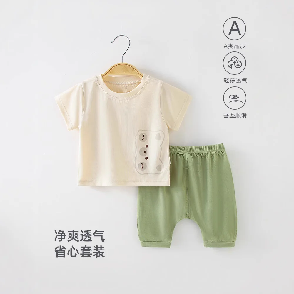 Summer set for infants and toddlers, thin style