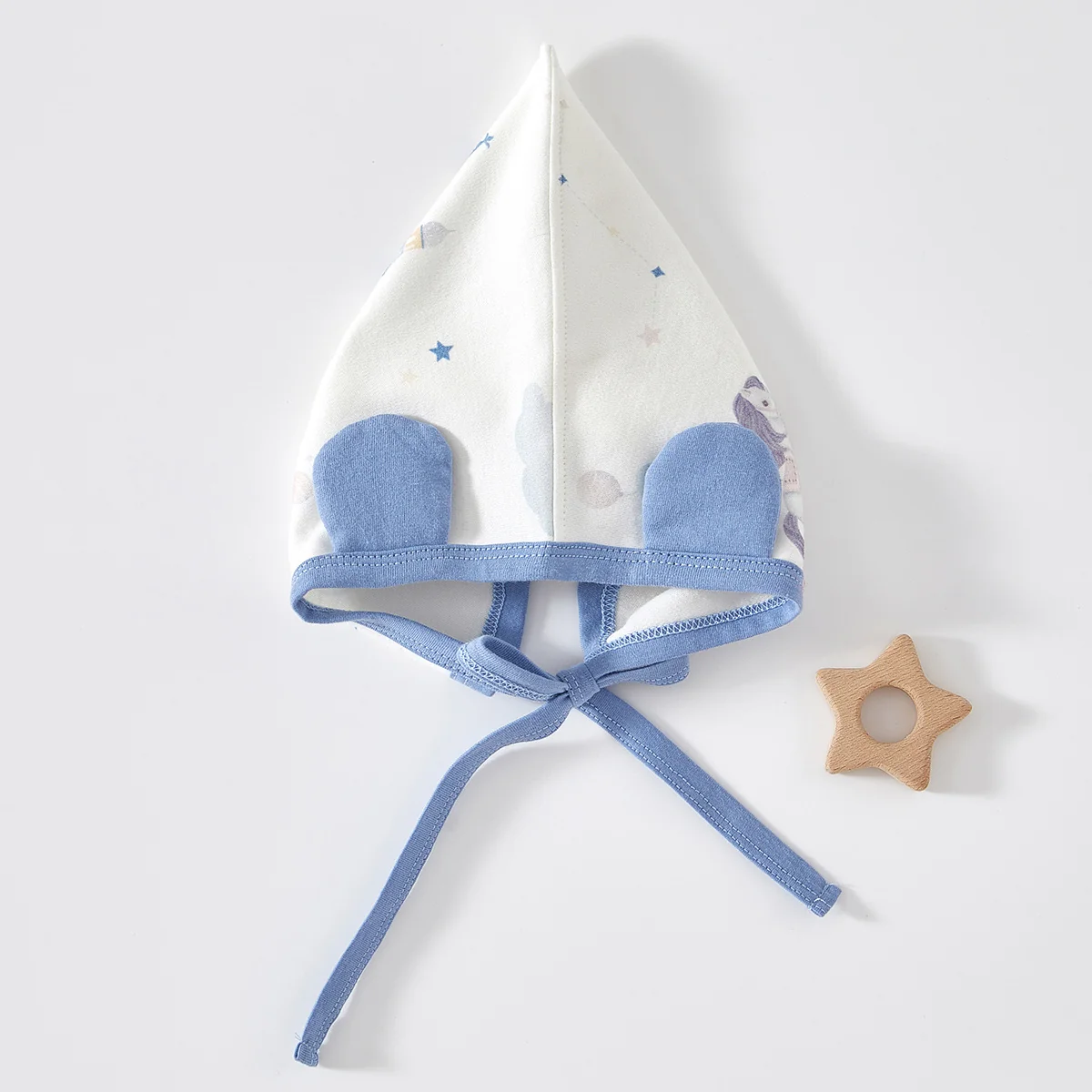 Infant and toddler spring and autumn hats made of pure cotton