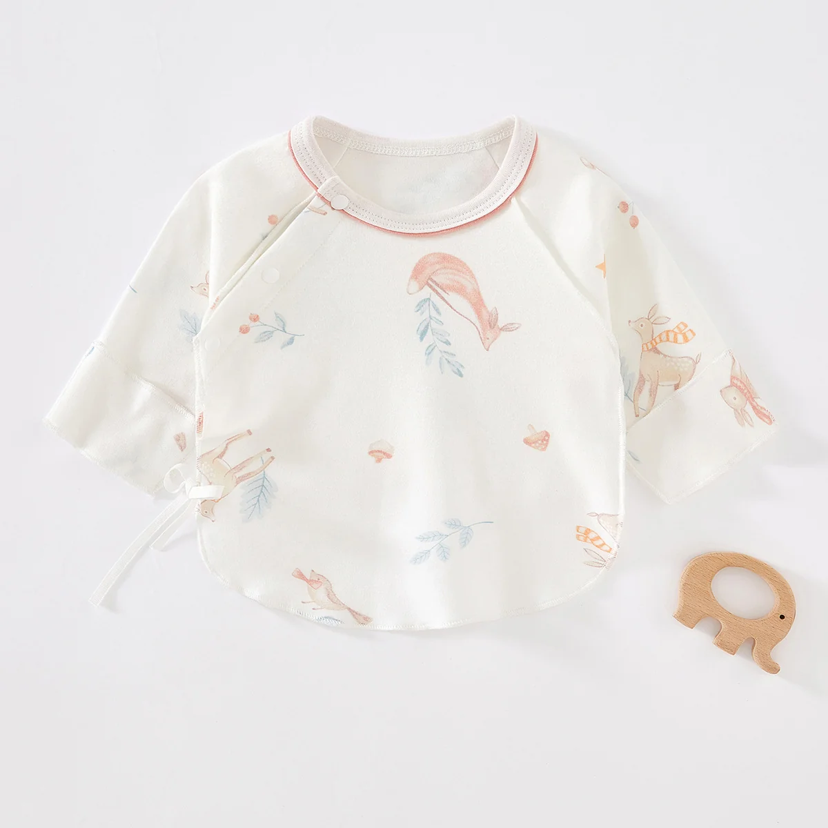Infant and toddler autumn pajamas made of pure cotton