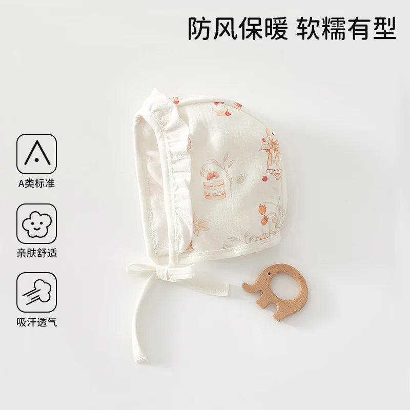 Spring and autumn hats are made of pure cotton