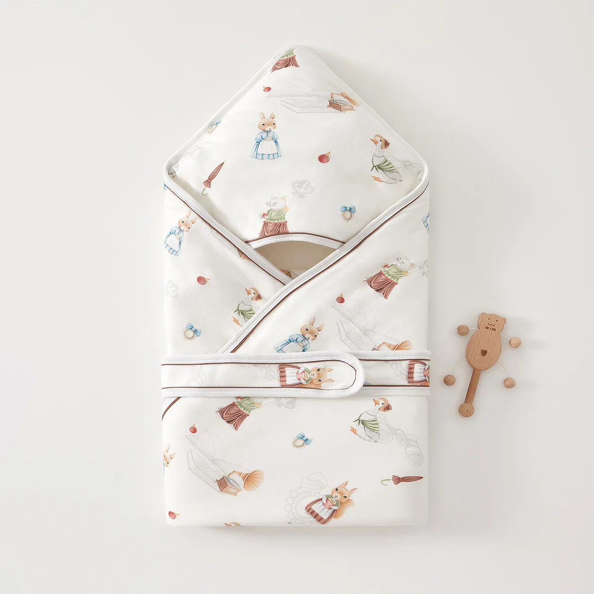 Infant and toddler autumn and winter quilts made of pure cotton
