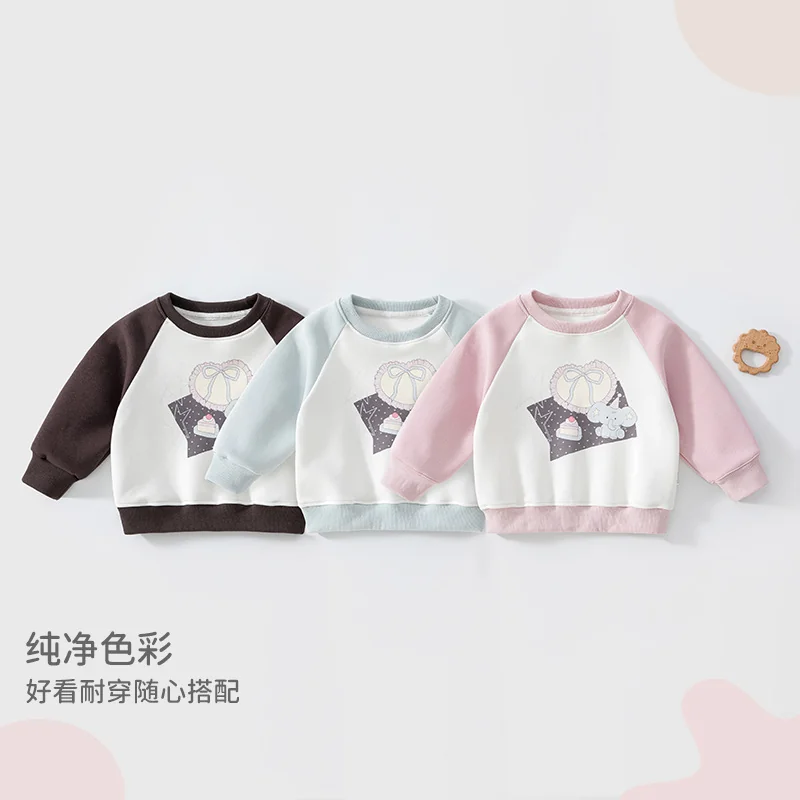 Girls' autumn sweatshirt