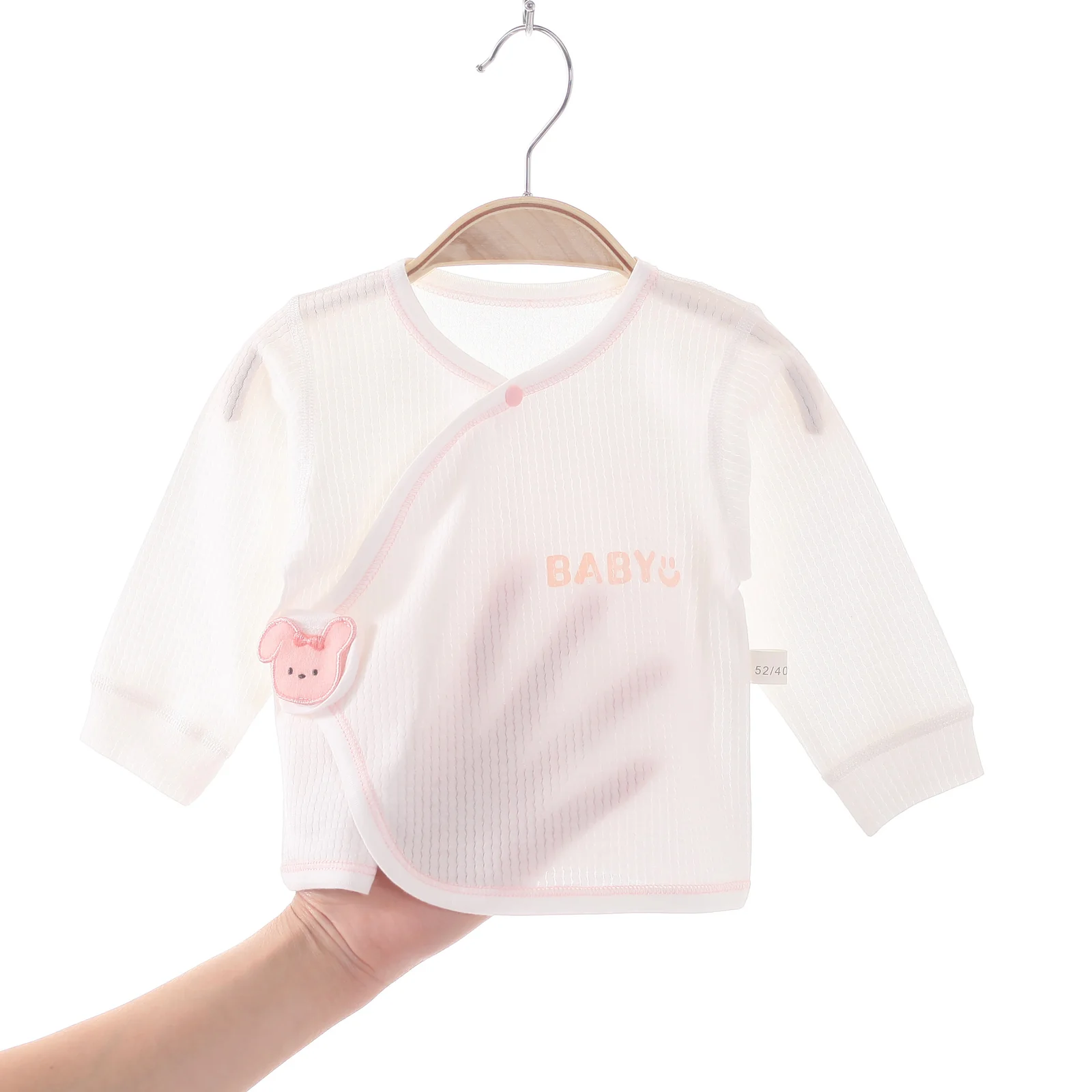 Summer underwear set for infants and toddlers made of pure cotton