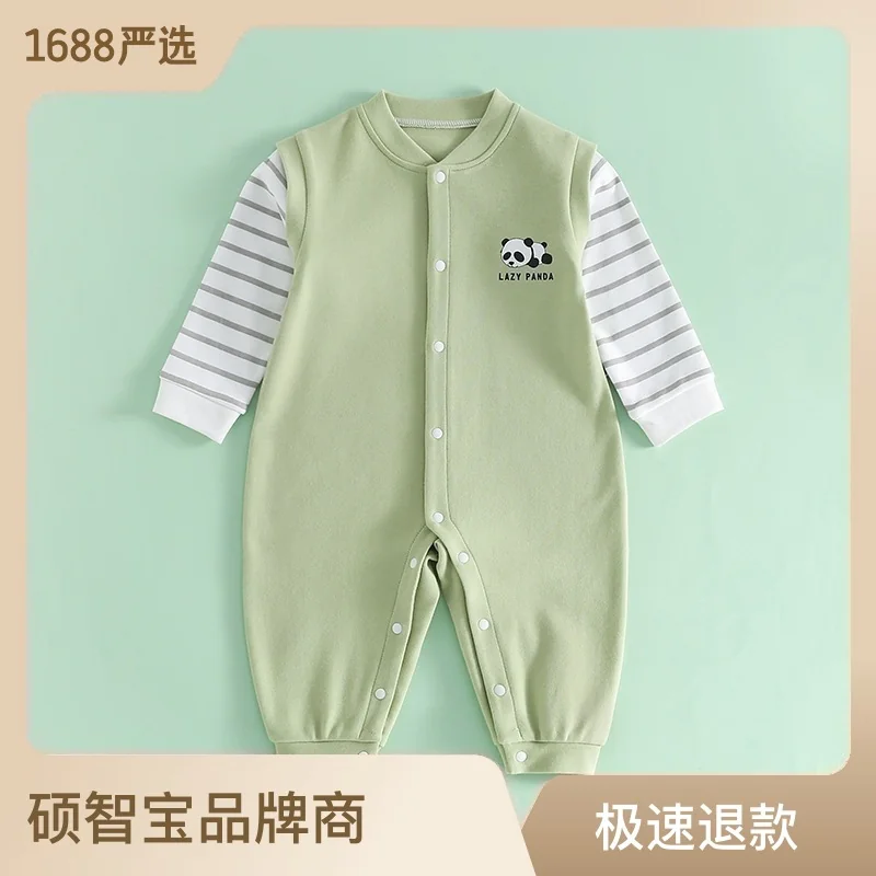 Infant and toddler autumn crawling clothing