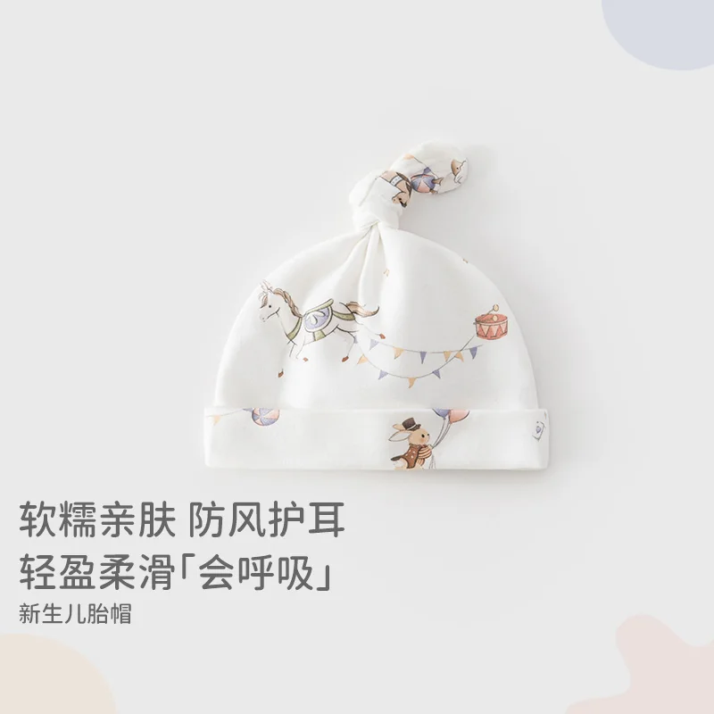 The girl's hat is made of pure cotton