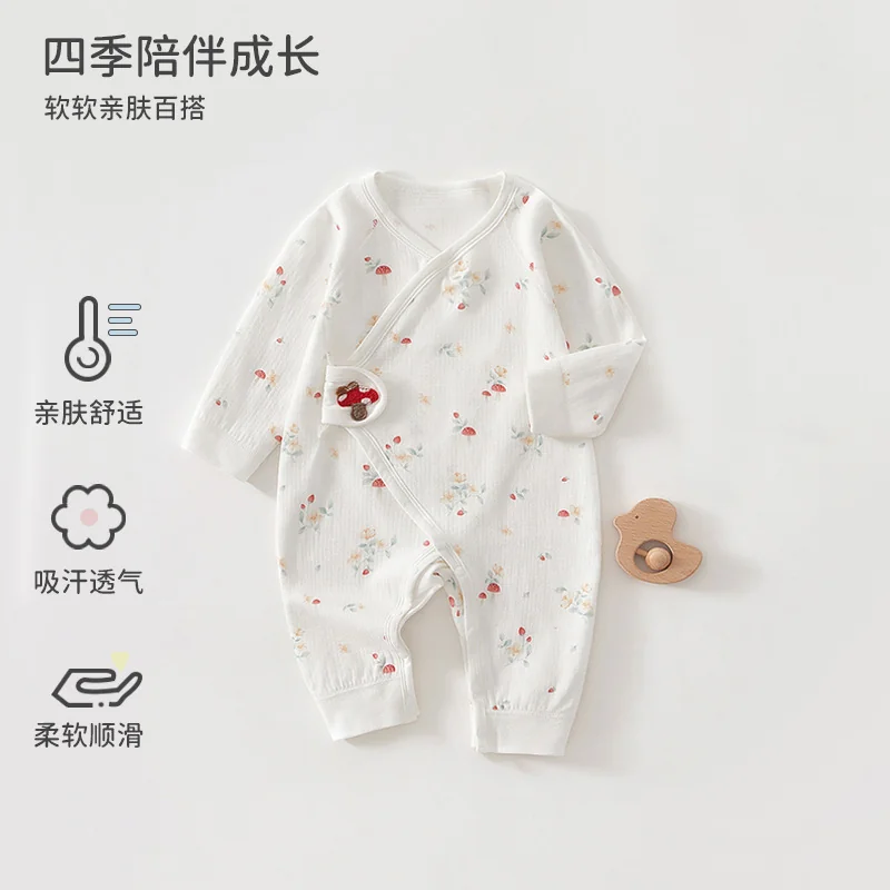 A girl's spring dress is made of pure cotton