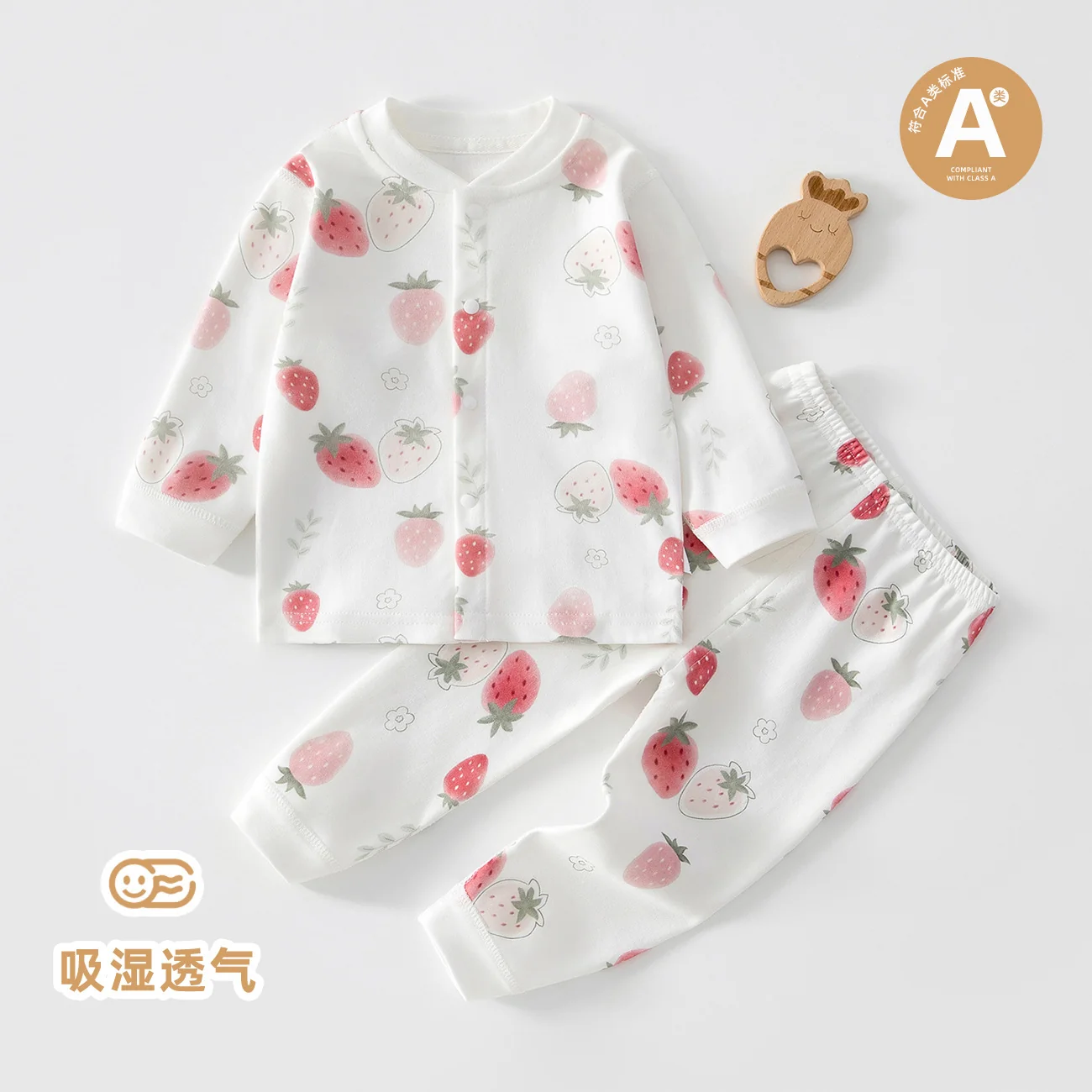Spring home wear for girls made of pure cotton